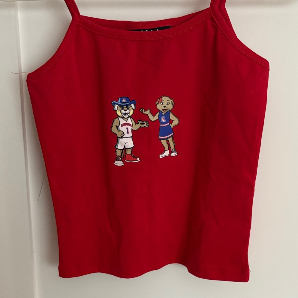 University of Arizona mascot cami top